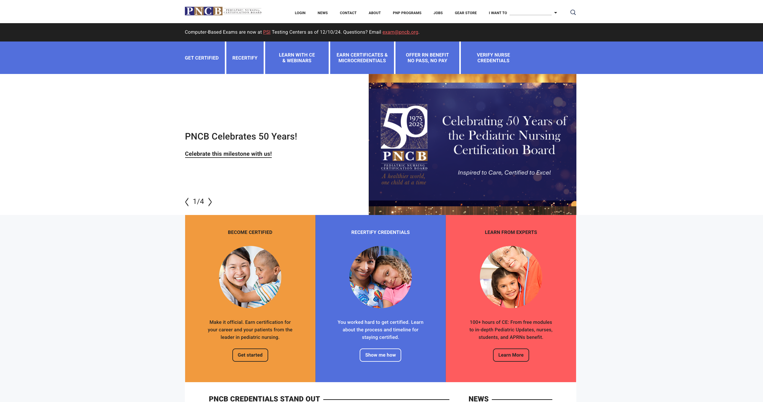 Pediatric Nursing Certification Board