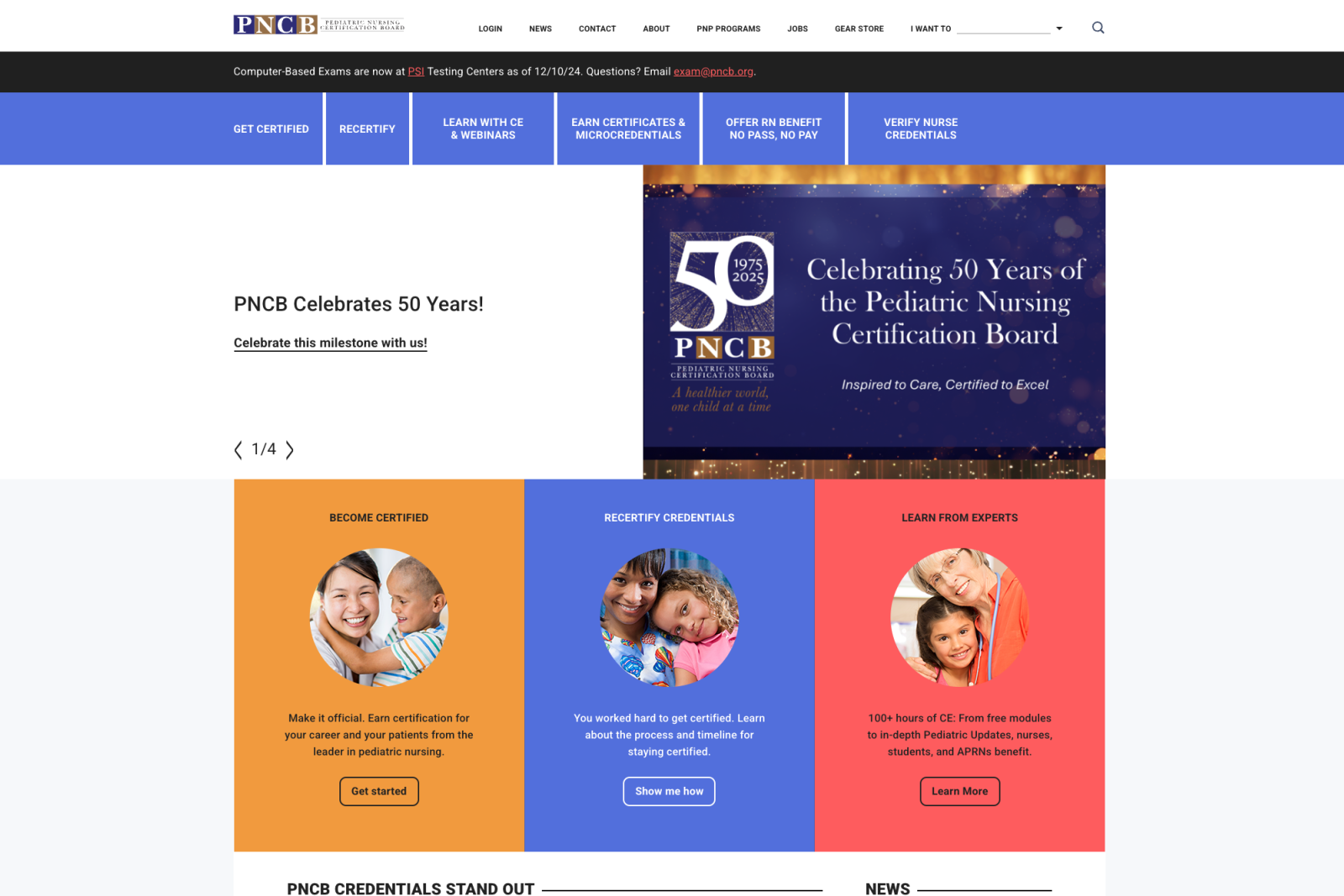 Pediatric Nursing Certification Board